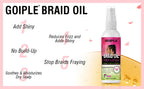 Goiple Braid Care Kit Leave-in Shampoo Scalp Oil and Styling Braid Gel