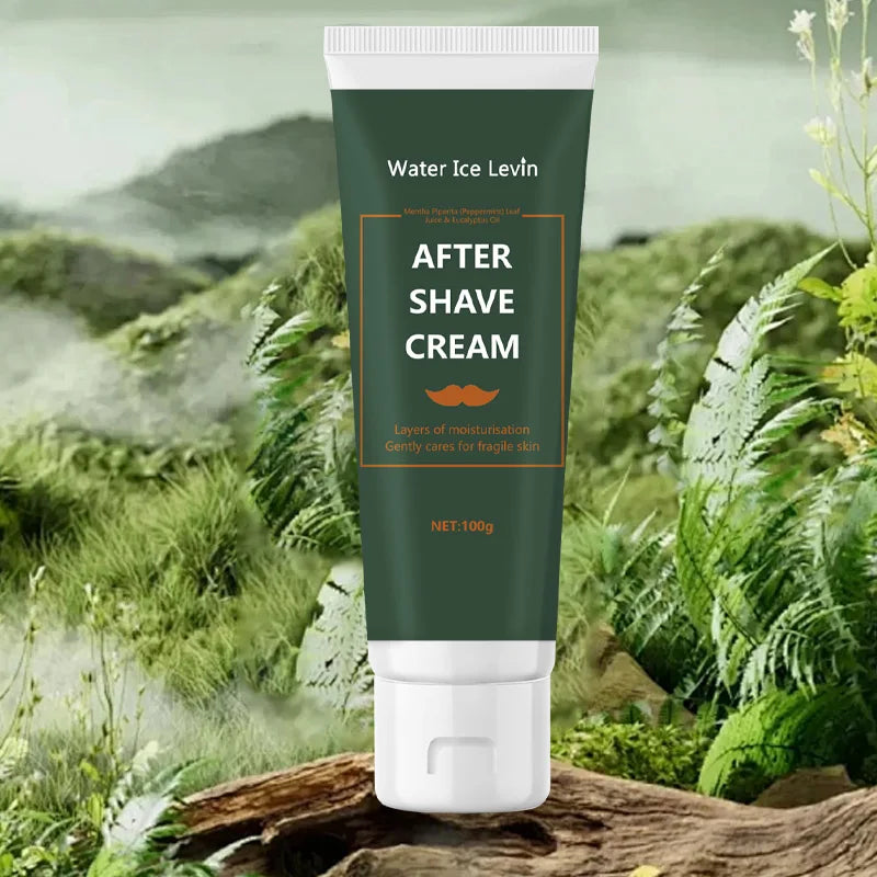Water Ice Levin After Shave Cream for Men Soothing Hair Removal Lotion