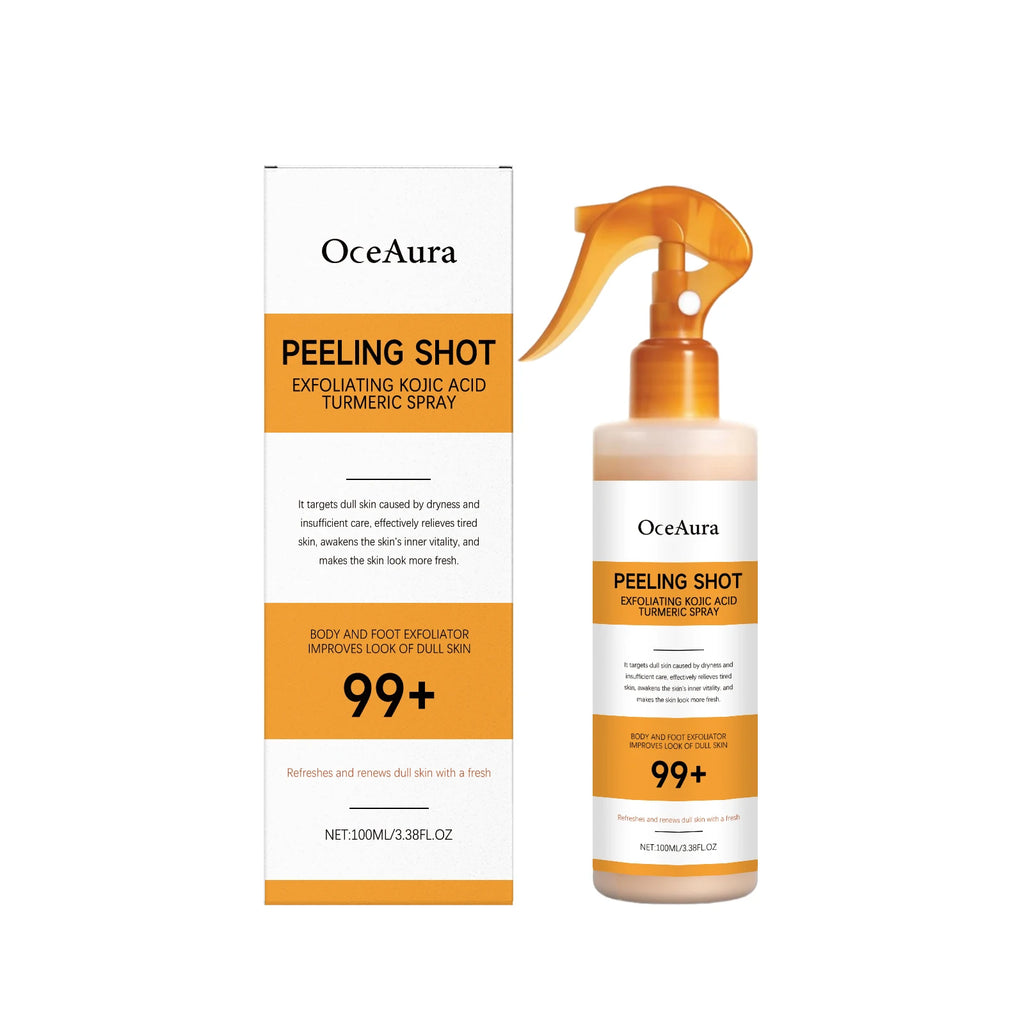 Exfoliating Brightening Spray for Body and Feet