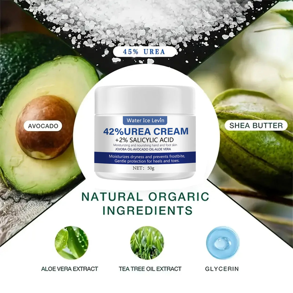 42% Urea Foot Cream Moisturizing Exfoliating Heel Repair Treatment