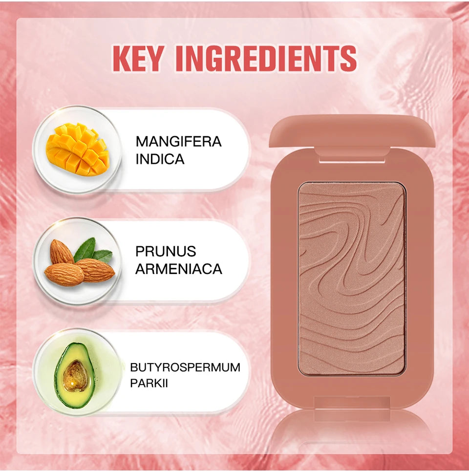Soft Matte Butter Bronzer Powder for Face Contouring
