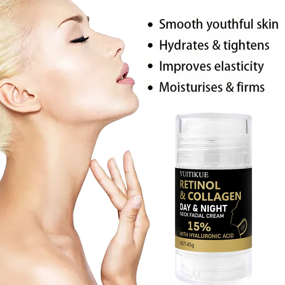 Retinol and Collagen Neck Cream Firming Moisturizer for Face and Neck - 4