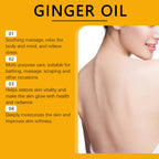 Ginger Massage Oil for Muscle Relief and Skin Nourishment