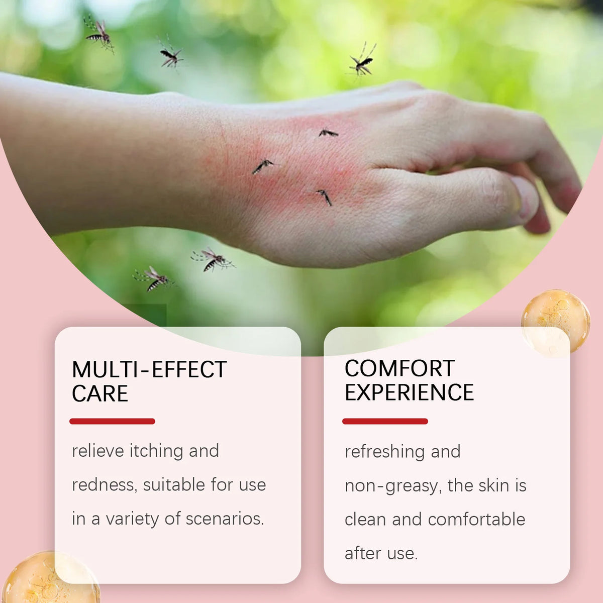 Herbal Soothing Skin Relief Cream for Dryness and Irritation