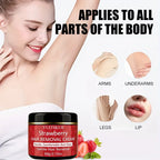 YUITIKUE Strawberry Depilatory Cream Gentle Body Hair Remover 60g