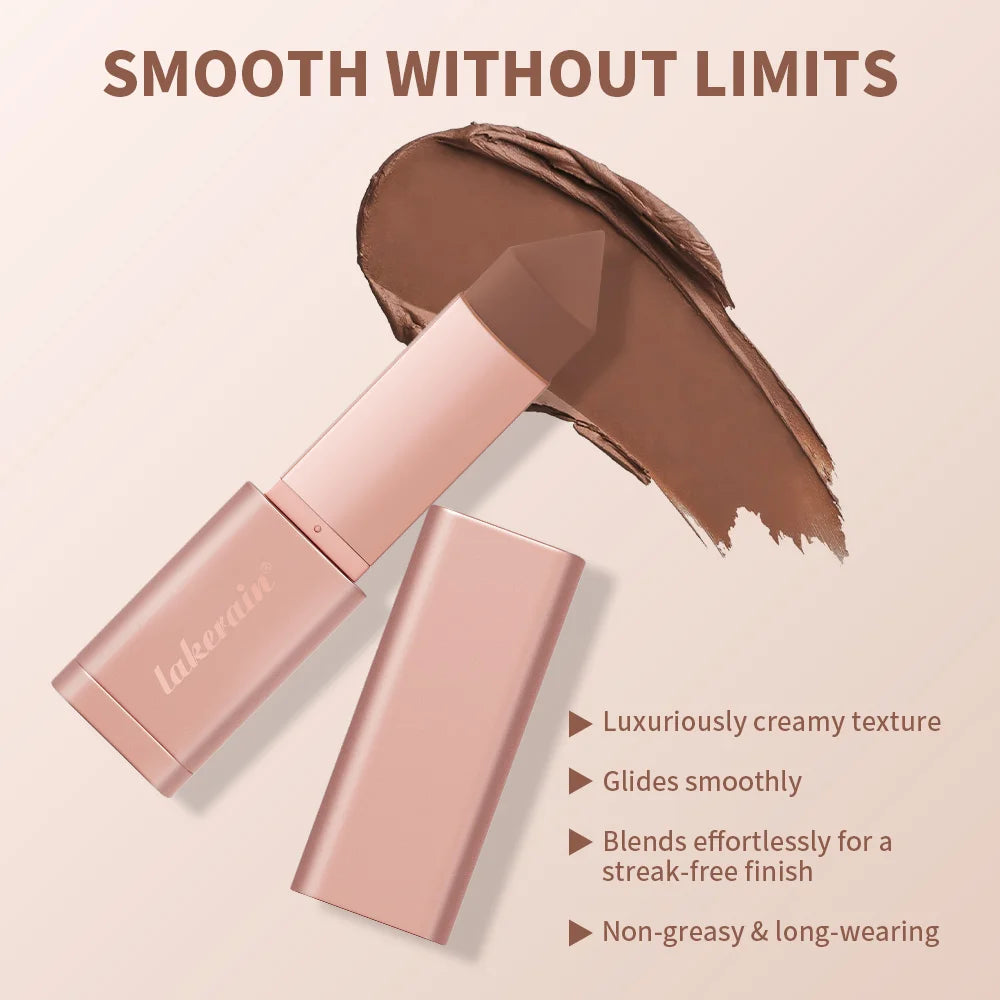 Cream Bronzer and Contour Stick for Sculpted Face Makeup - 4