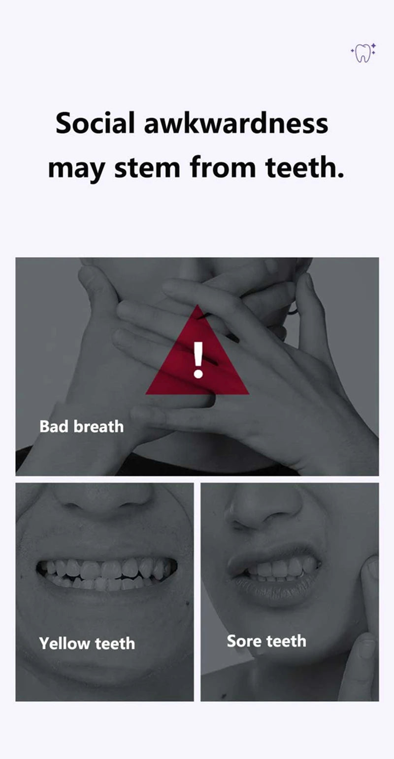 Brightening Teeth Whitening Foam for Oral Hygiene and Stain Removal
