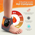 Heated Ankle Massager with Vibration Therapy
