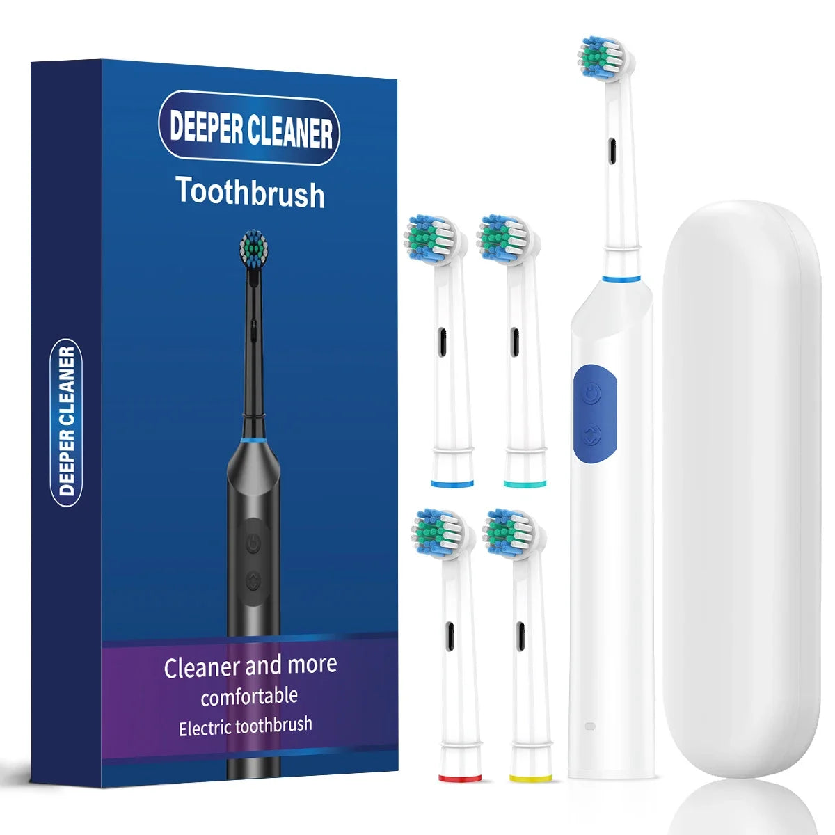 Rechargeable Electric Toothbrush with 5 Cleaning Modes - 21