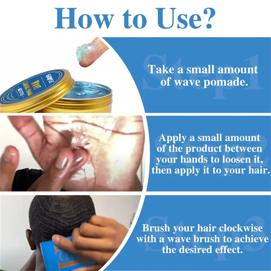 Shea Oil Hair Styling Pomade 30g - 4