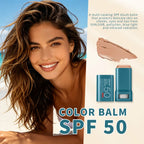 SPF 50 Tinted Sunscreen Blush Stick for Cheeks and Lips