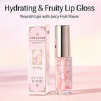 Fruit Pulp Moisturizing Lip Gloss Hydrating Tinted Lip Oil
