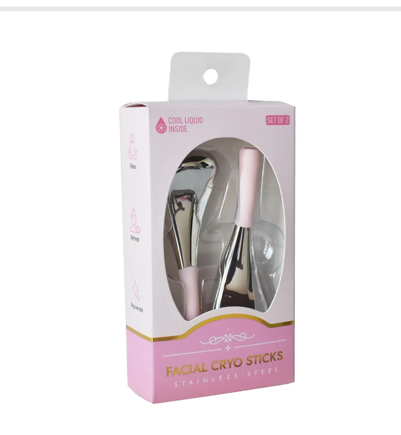 Stainless Steel Facial Cryo Sticks for Puffiness and Skin Cooling - 15