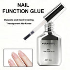 YURHERSU UV LED Nail Glue Strong Adhesive for Tips and Rhinestones