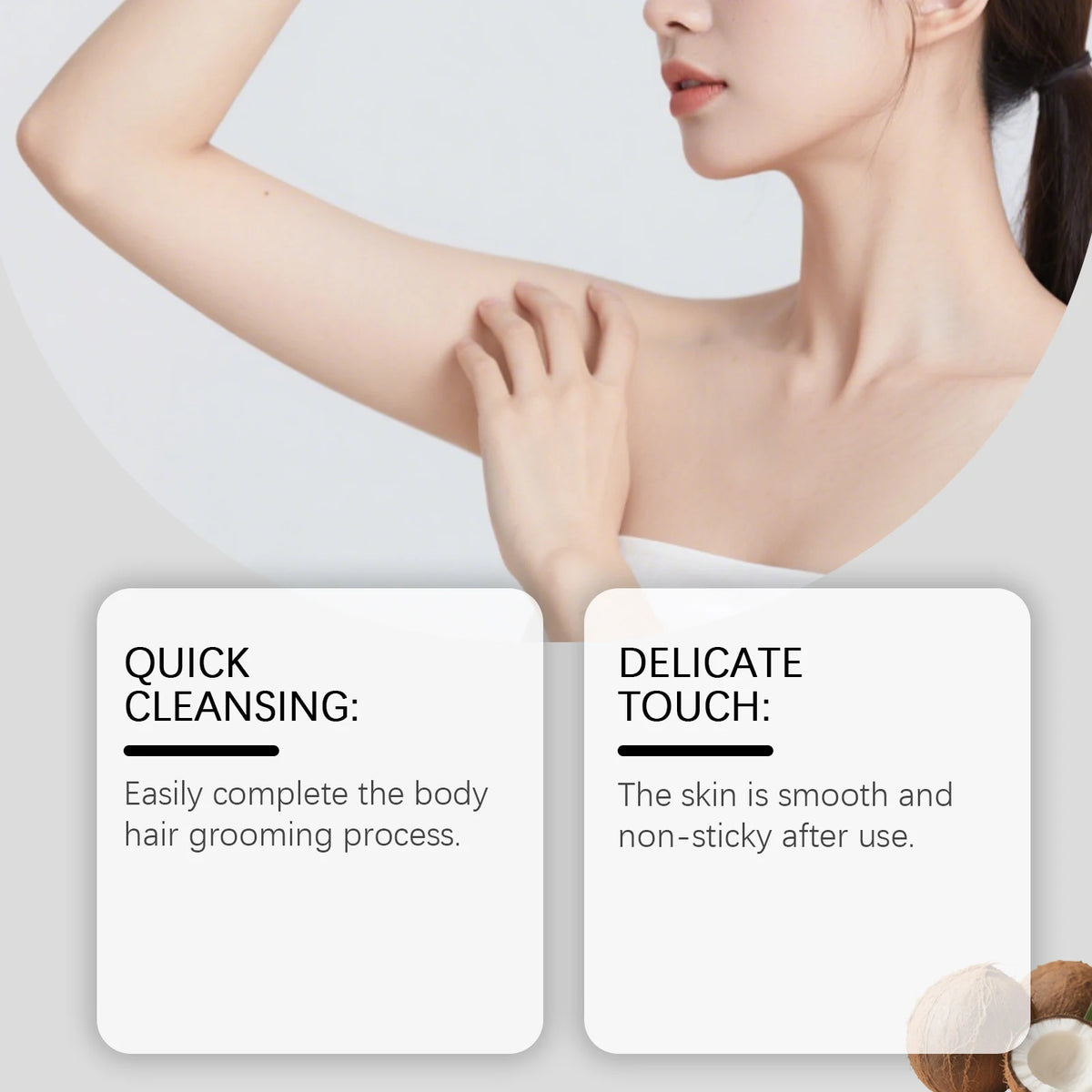 Painless Hair Removal Spray for Body and Legs