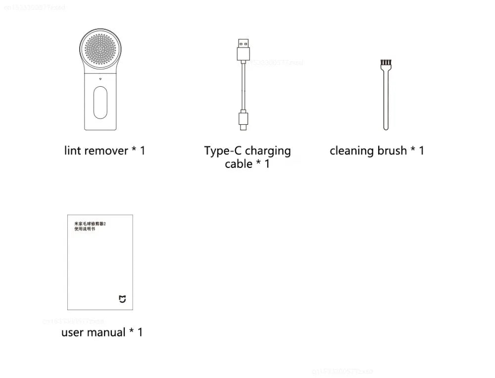 Mijia Lint Remover 2 Fabric Shaver and Clothes Fuzz Pellet Trimmer