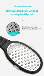 Professional Stainless Steel Foot File for Callus and Dead Skin Removal
