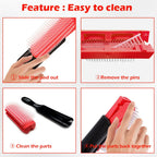 Goiple Curl Defining Cream and Styling Brush Hair Care Kit