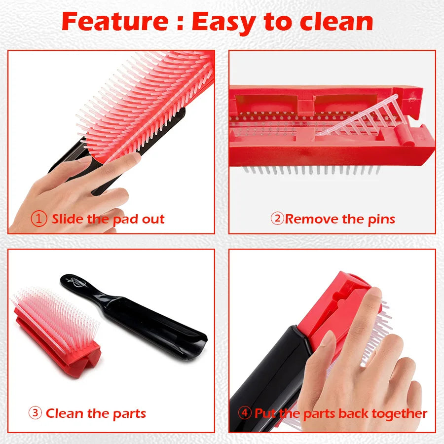 Goiple Curl Defining Cream and Styling Brush Hair Care Kit
