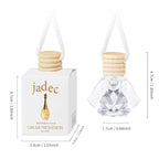 Car Air Freshener Hanging Perfume Diffuser Bottle for Vehicle Interior