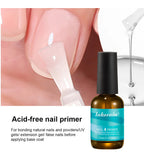 Nail Prep Dehydrator and Primer Set for Long-Lasting Gel Manicure