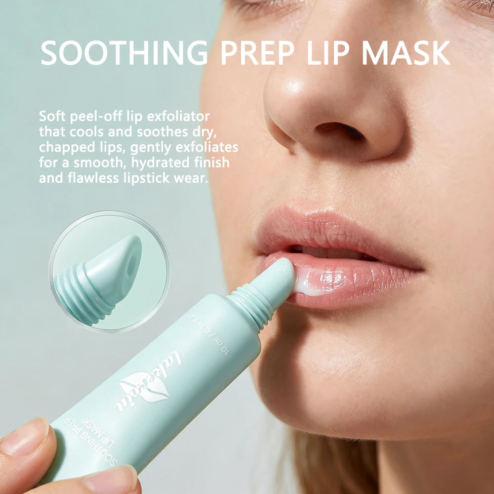 Cooling Peel-Off Hydrating Lip Mask for Dry Chapped Lips