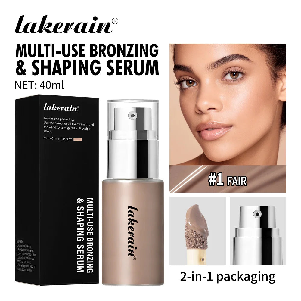 Hydrating Bronzing and Shaping Face Serum
