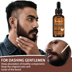 Lockmio Natural Musk Beard Oil and Balm Grooming Kit for Men