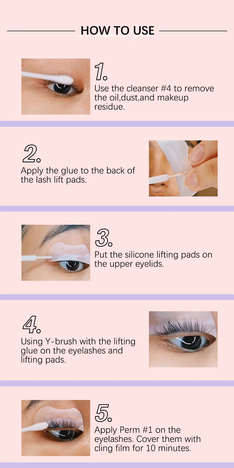 Professional Eyelash Lifting and Curling Perm Kit