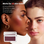 Embossed Matte Blush Palette for Natural Cheek Color