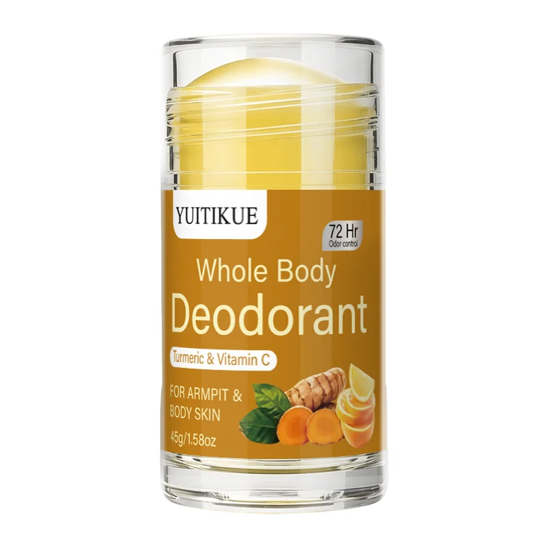 YUITIKUE Turmeric Vitamin C Deodorant Stick Whole Body Odor Control 45g - 15