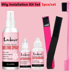 Lockmio Lace Wig Installation Kit Waterproof Glue and Melting Spray