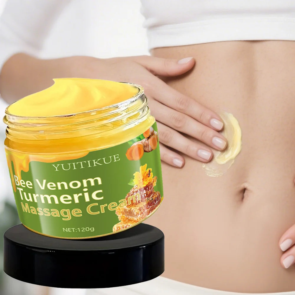 YUITIKUE Bee Venom Turmeric Firming Cream Body Moisturizer 120g