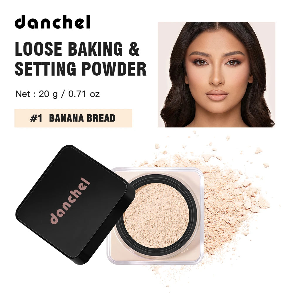 Matte Loose Setting Powder for Oil Control and Long-Lasting Makeup - 23