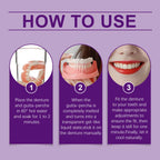 Cosmetic Denture Set for Instant Natural Smile