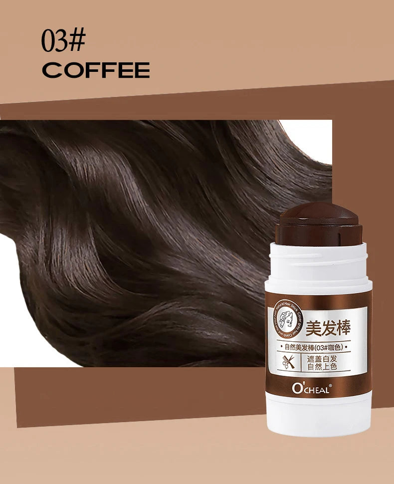 O'CHEAL Waterproof Hair Dye Stick for Gray Hair Coverage - 16