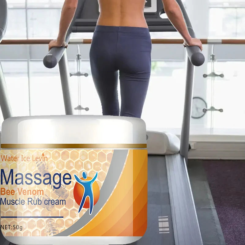 Bee Venom Muscle Massage Cream Soothing Body Rub 50g