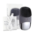 Electric Silicone Facial Cleansing Brush and Face Massager