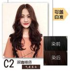 500ml Silver Hair Dye Shampoo Plant Extract Color Treatment