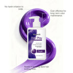 Purple Color Booster Shampoo Semi Permanent Hair Dye and Toning Wash