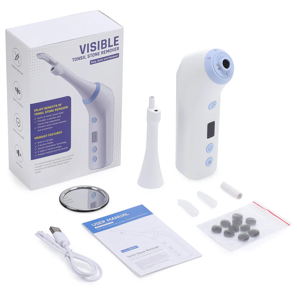 Visible HD Tonsil Stone Remover for Bad Breath