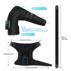 Wireless App-Controlled Heated Shoulder Massager for Muscle Relief