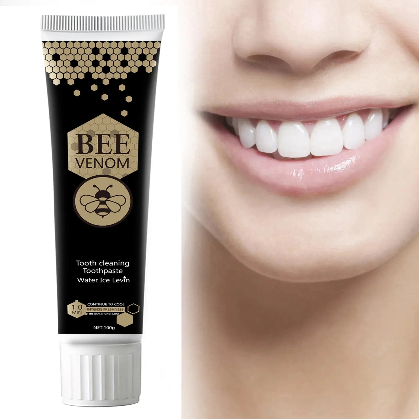 Bee Venom Mint Toothpaste Deep Cleansing Oral Care 100g - 9
