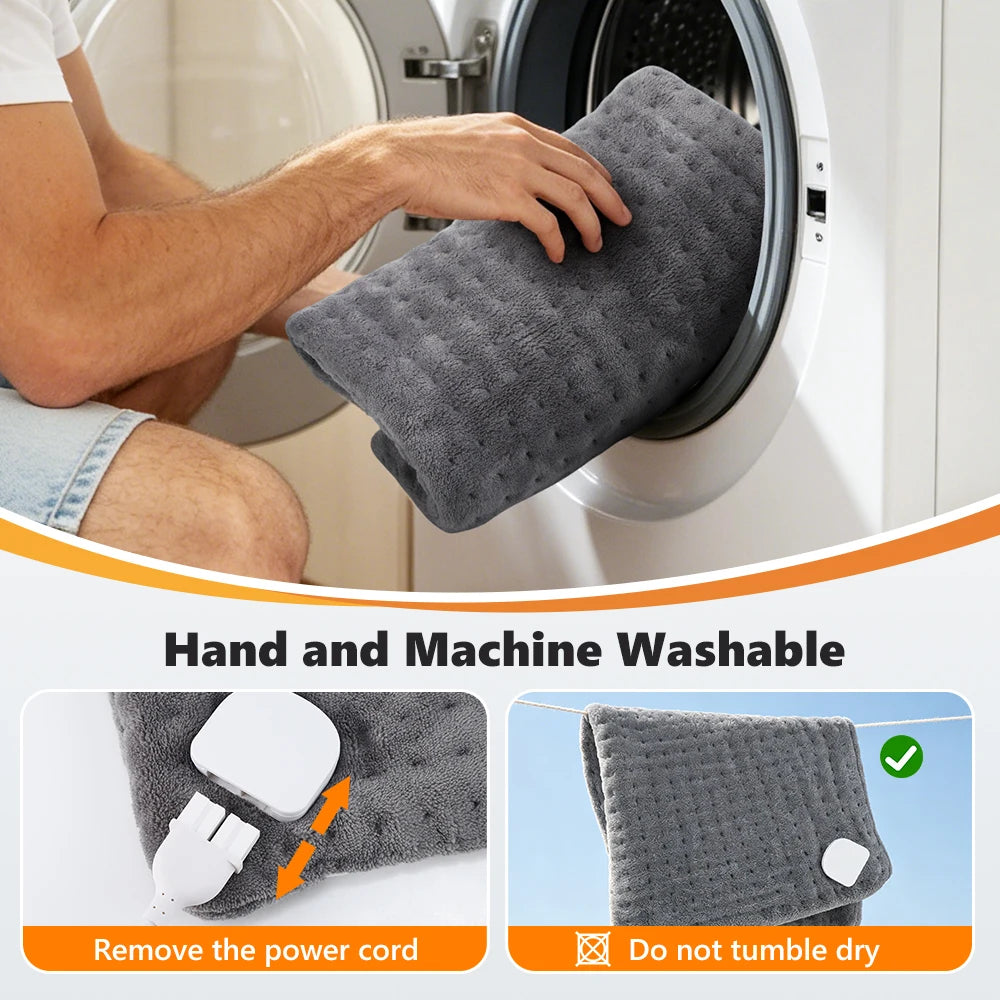 Electric Heating Pad for Pain Relief and Muscle Relaxation - 14