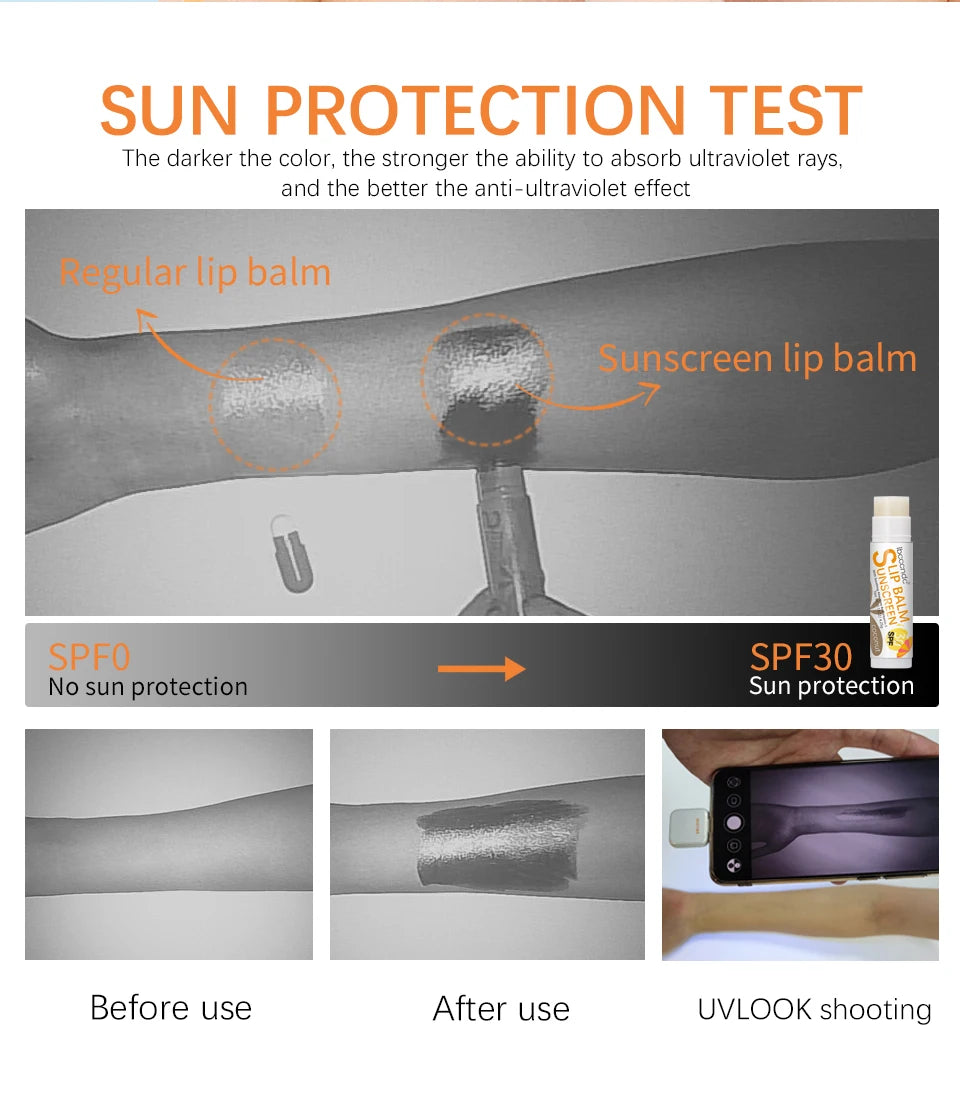 SPF 30 Sunscreen Moisturizing Lip Balm