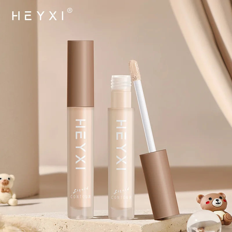 HEYYXI Waterproof Liquid Concealer Natural Medium Coverage Makeup