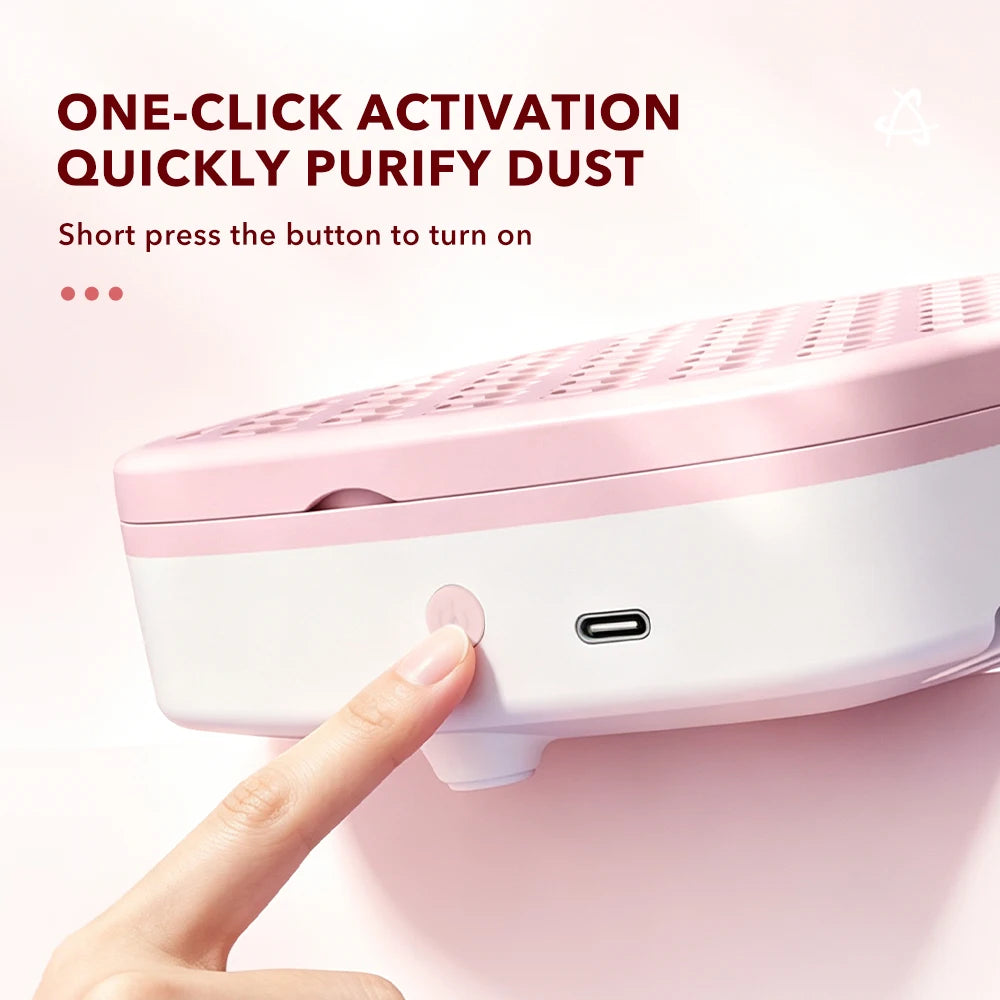 Portable USB Nail Dust Collector and Manicure Vacuum