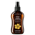 Coconut Oil Dark Tanning Spray With Carotene Moisturizing Sun Tan Oil