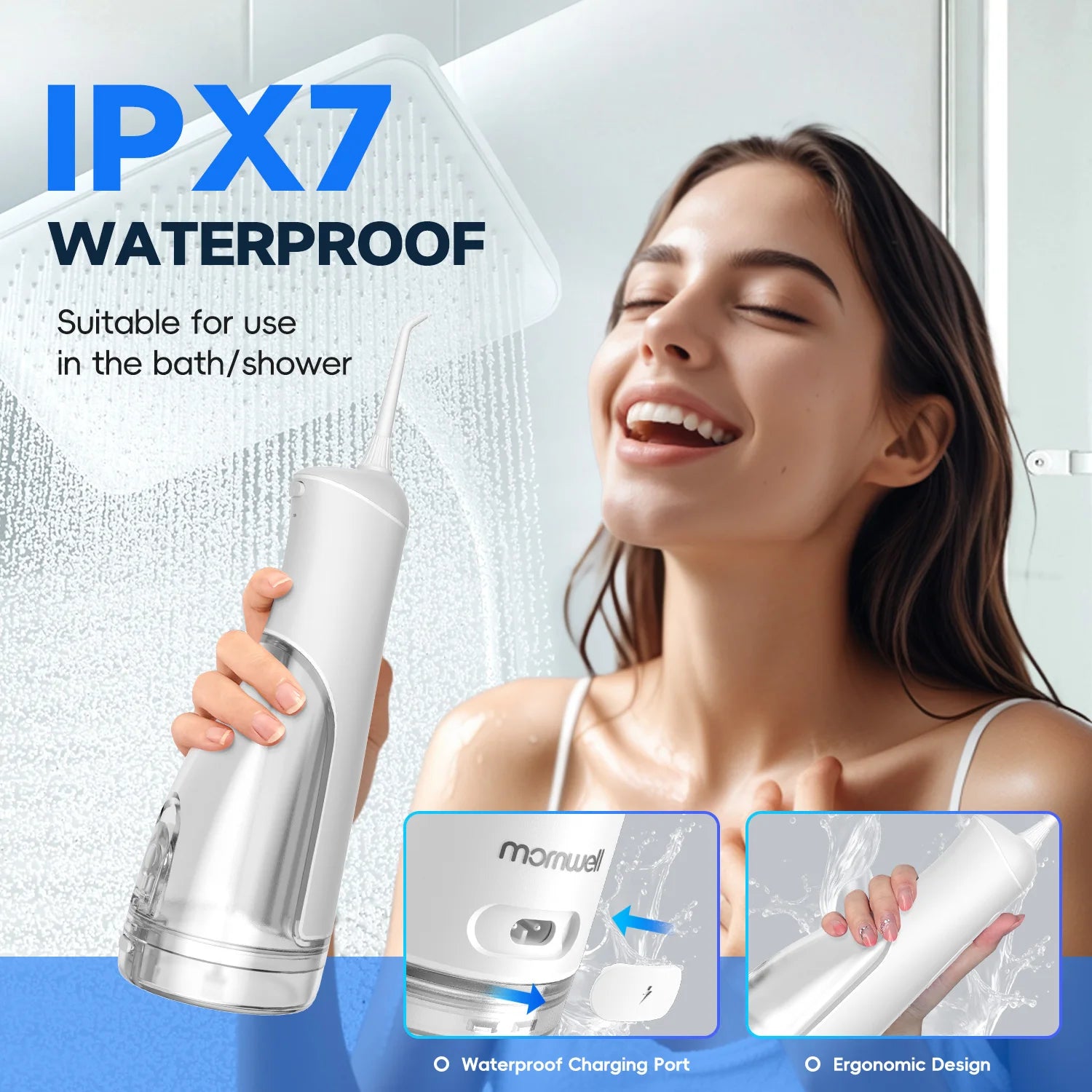 Portable Cordless Water Flosser for Teeth Cleaning - 5
