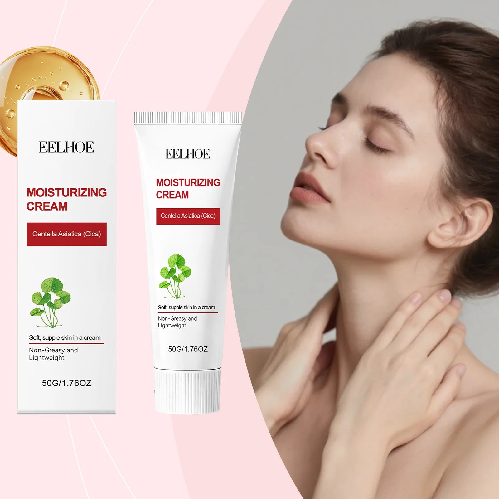 EELHOE Centella Asiatica Moisturizing Cream Daily Hydrating Face Care - 1